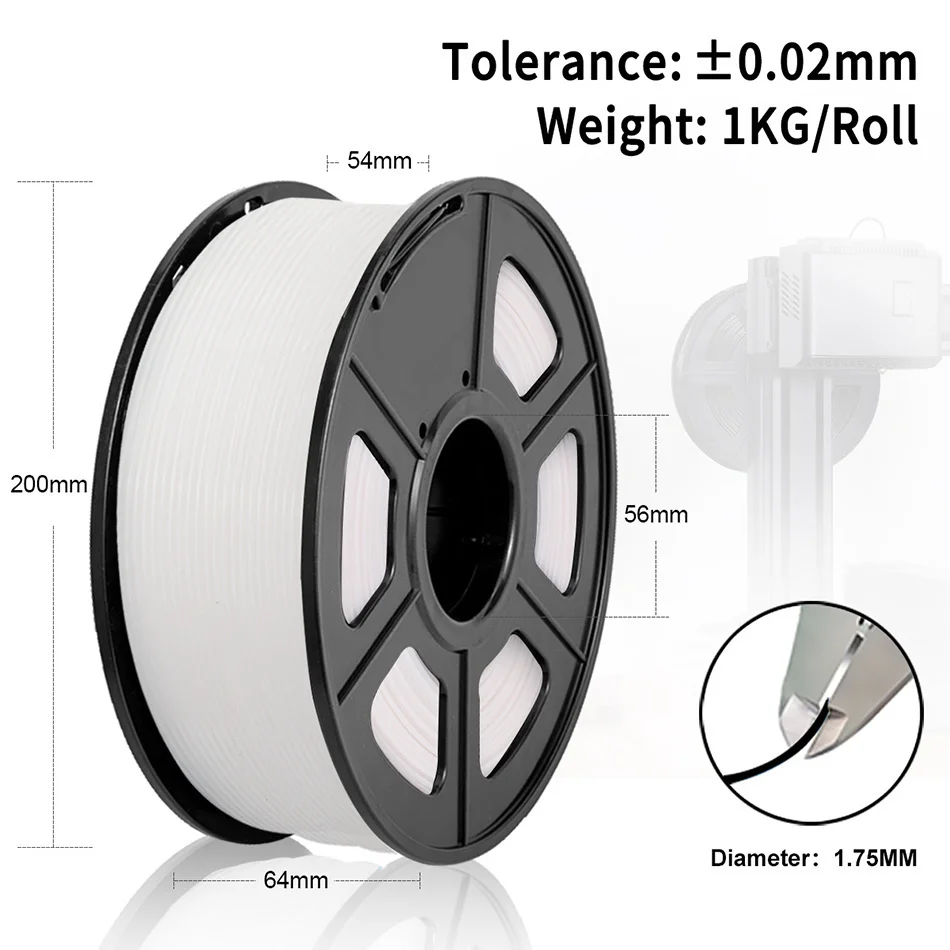 JAYO PLA Rainbow/SILK Rainbow 3D Filament 5.5KG PLA+ 1.75mm Neatly Wound Good Toughness Colorful for FDM 3D Printing Materials