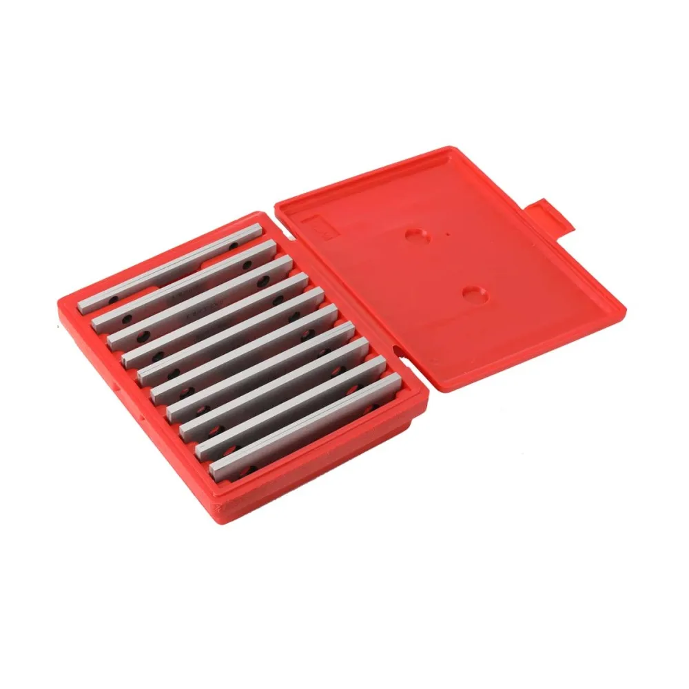 10 Pairs 1/8" 0.0005" or 20 Pairs 1/32" 0.0001" Precision Steel Parallel Plates Style Thin Machinist CNC Parallel Set