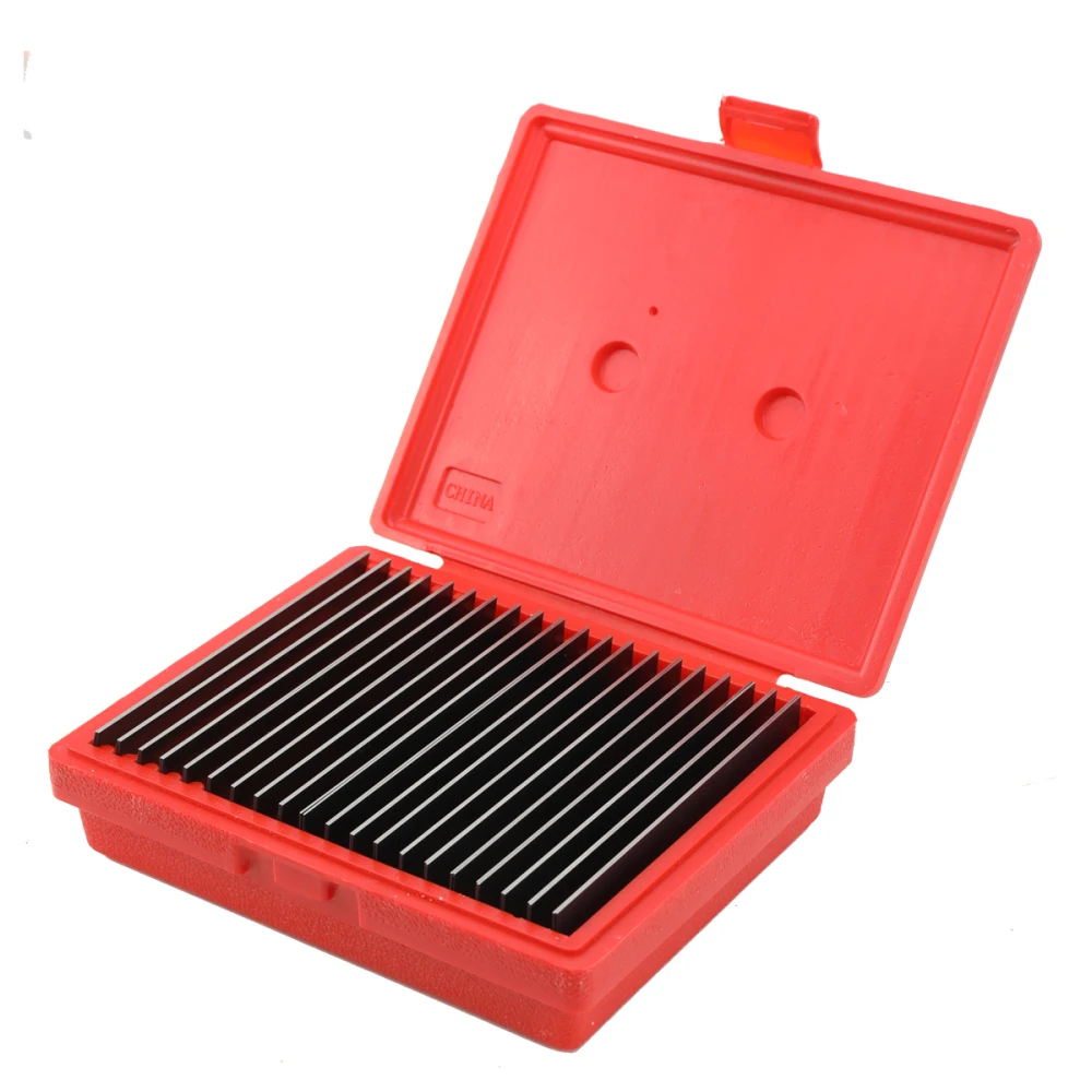 10 Pairs 1/8" 0.0005" or 20 Pairs 1/32" 0.0001" Precision Steel Parallel Plates Style Thin Machinist CNC Parallel Set