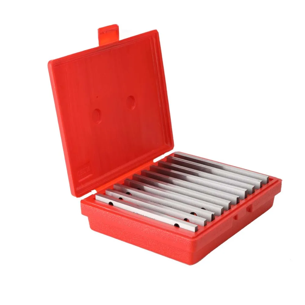 10 Pairs 1/8" 0.0005" or 20 Pairs 1/32" 0.0001" Precision Steel Parallel Plates Style Thin Machinist CNC Parallel Set