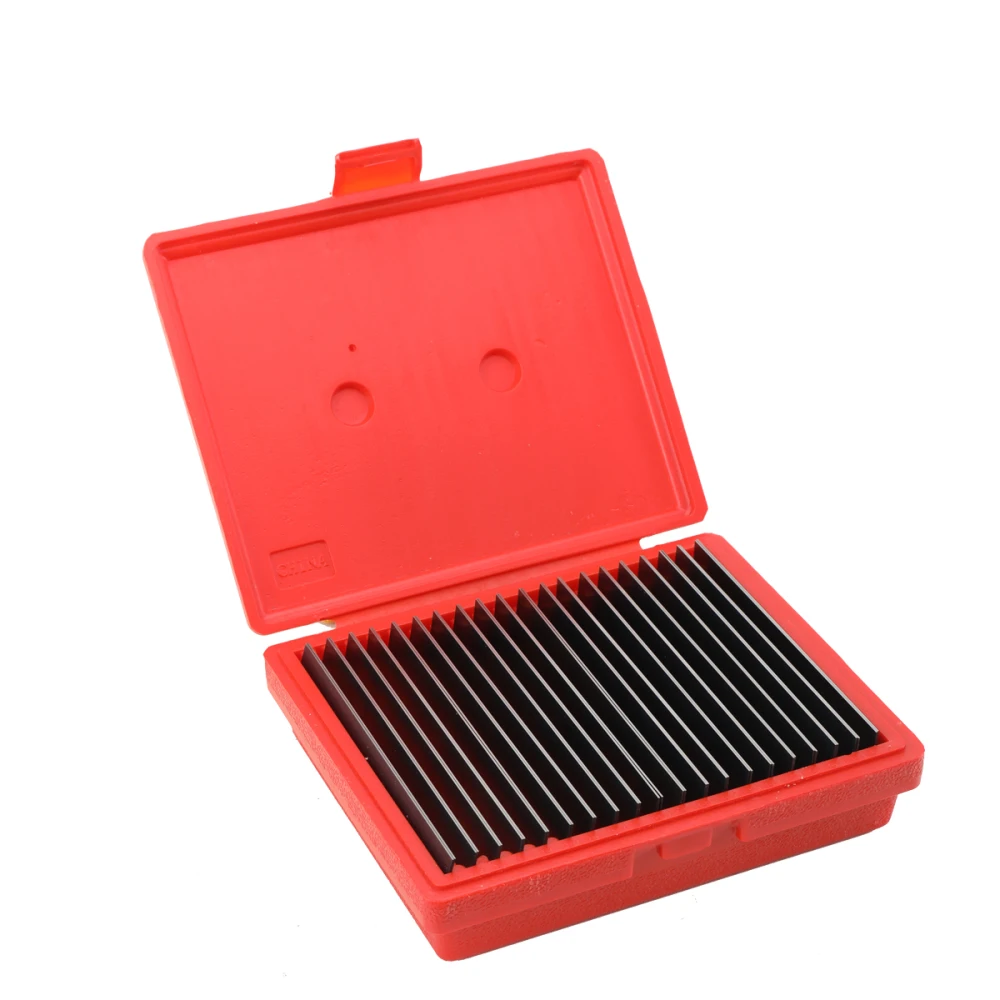 10 Pairs 1/8" 0.0005" or 20 Pairs 1/32" 0.0001" Precision Steel Parallel Plates Style Thin Machinist CNC Parallel Set