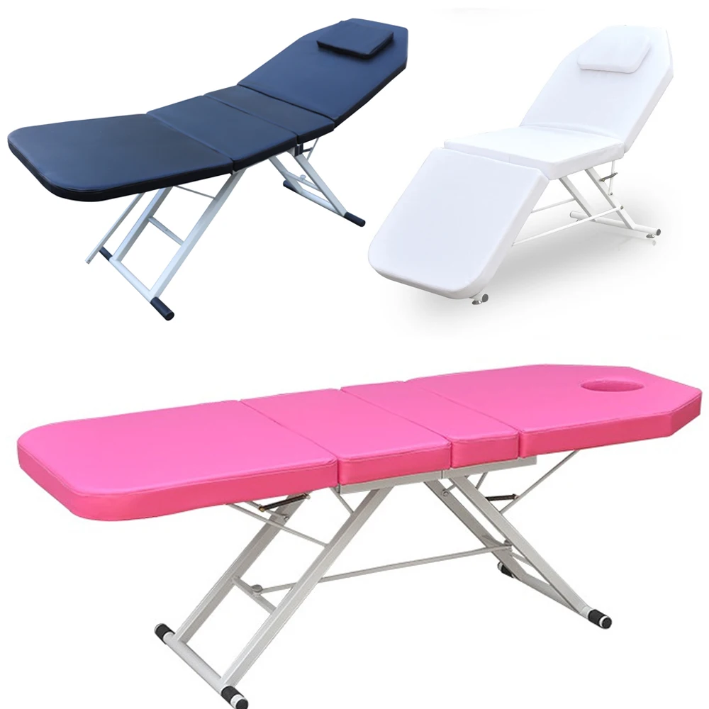 3 Fold Massage Chair Table Aluminum Frame Beauty Salon Spa Tattoo Bed Chair new