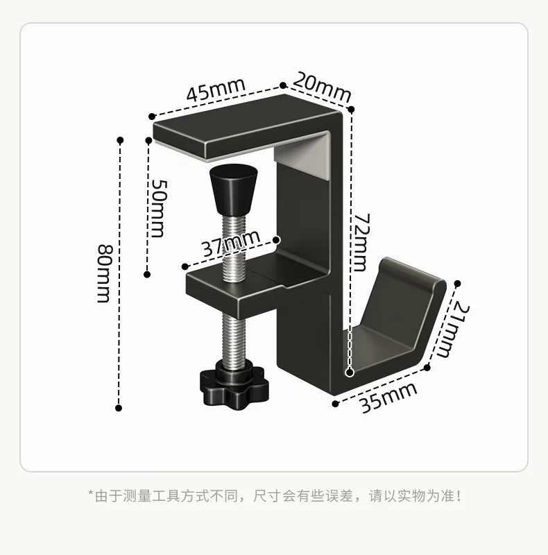 Punch-free Hanging Bag Hook Student Desk Side Hanging Bag Artifact Removable Mobile Handbag Holders Multi-functional Table Hook