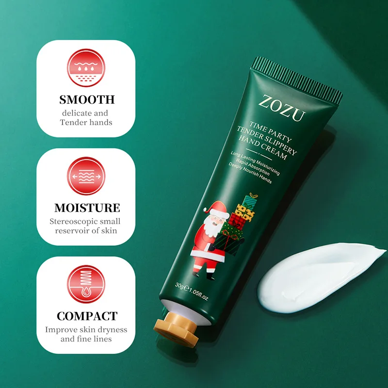 Rice Hand Cream Volumizing Rejuvenating Nourishing Moisturizing Refreshing Non-Greasy Hand Care Cream 30g