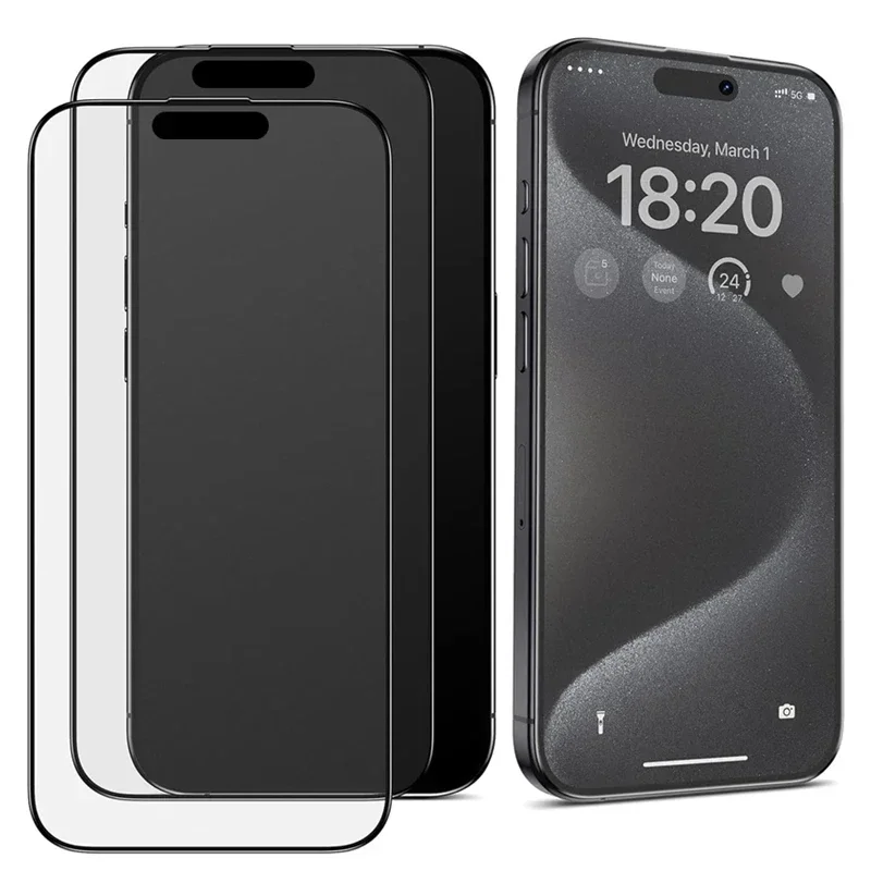 3Pcs Oleophobic Coating Dust Free Installation Screen Protector for IPhone 13 14 11 12 15 16 Pro Max 15 Plus XR 17 Matte Glass
