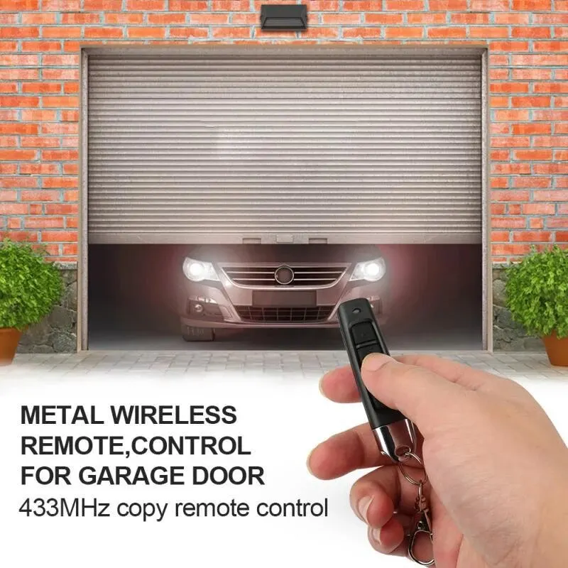433MHz Auto Copy Remote Control Electric Garage Door Opener Remote Controller Duplicator Clone Cloning Code Transmitter