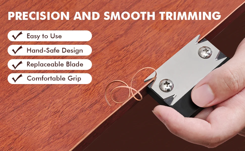 Trimmer Wood Chamfering Fillet Scraper Board Deburring Tool Trimming Knife Woodworking Edge Corner Planer Specialty Edge Banding