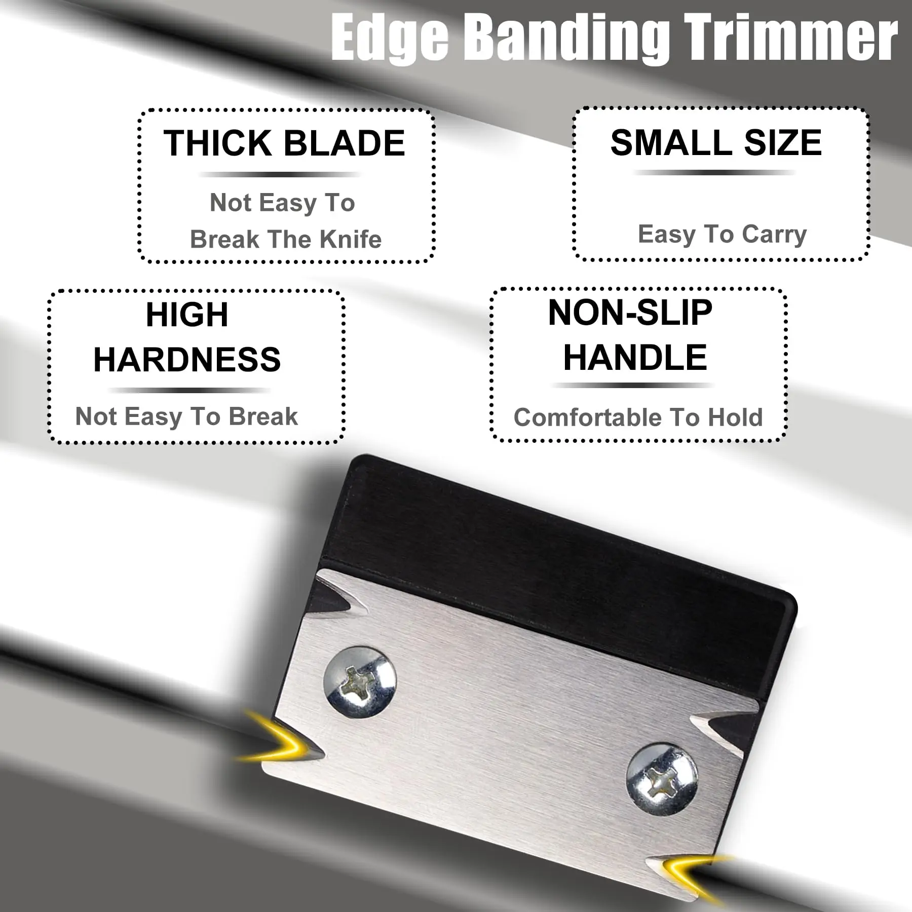 Trimmer Wood Chamfering Fillet Scraper Board Deburring Tool Trimming Knife Woodworking Edge Corner Planer Specialty Edge Banding