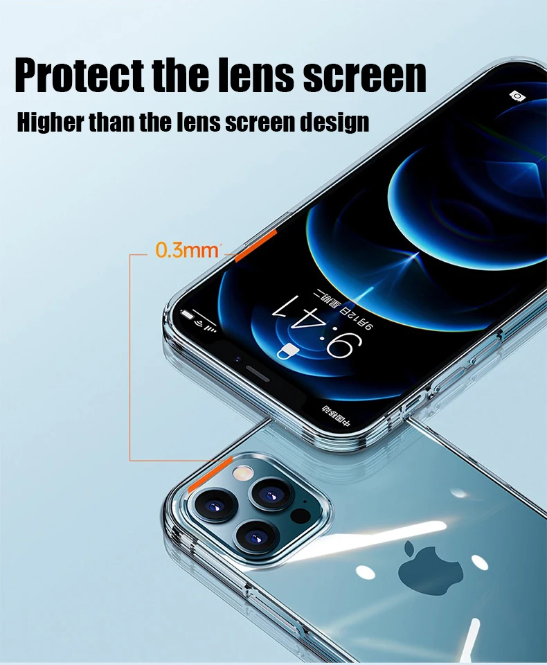 Ultra Thin Clear Phone Case For iPhone 11 12 13 14 15 16 Pro Max Plus 13 Mini X Xr Xs 16E Silicone Soft Transparent Back Cover