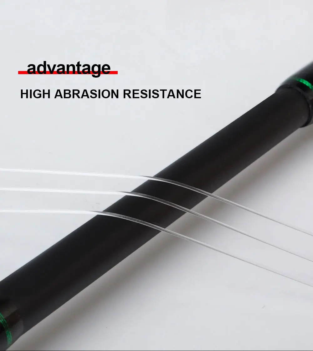 FTK 100M Fluorocarbon Coating Fishing Line 0.14mm-0.5mm 4.13LB-34.32LB Carbon Fiber Monofilament Line Carp Fishing Sinking Line