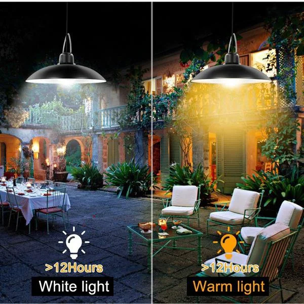 Solar Light led IP65 Waterproof Outdoor Indoor Solar Garden Lamp With Adjustable Head Wide Lighting Angle With 3 Mode for Room