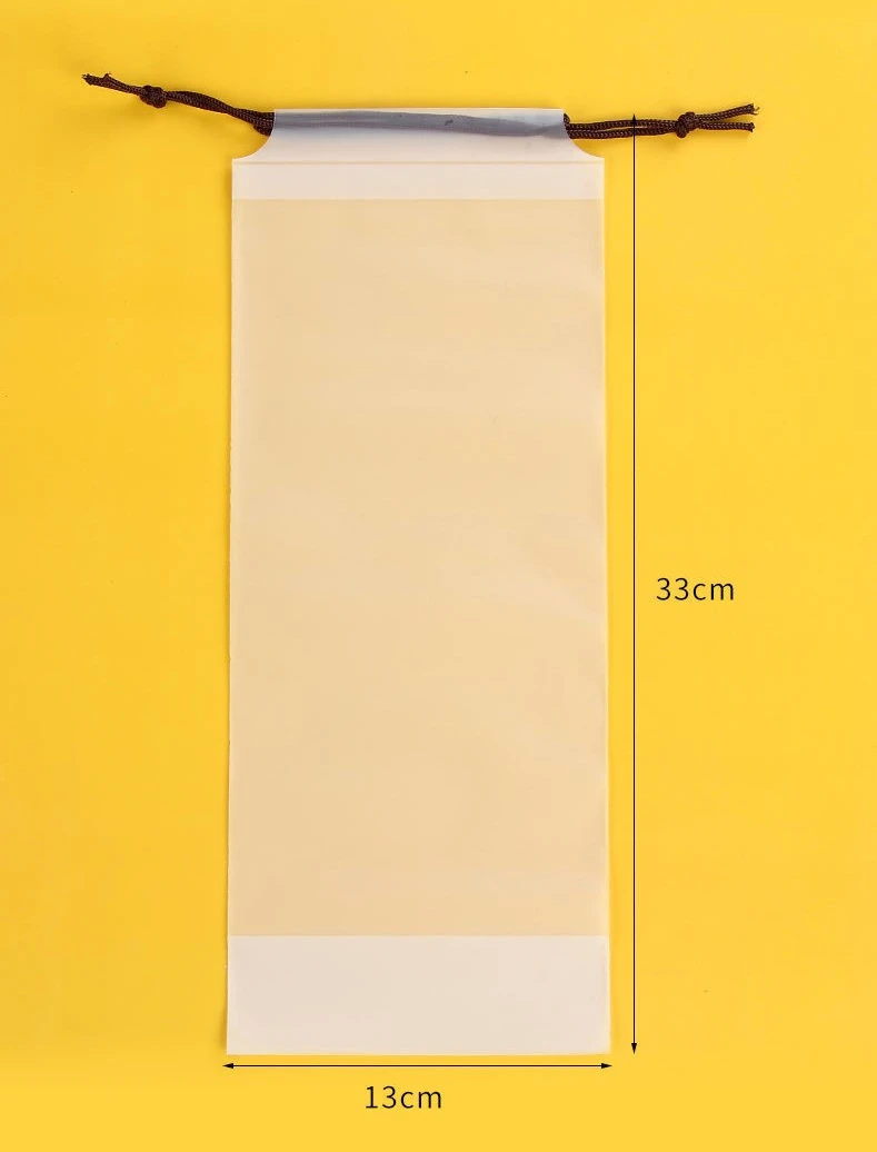 Umbrella Storage Bag Translucent Plastic Waterproof Anti-dirty Umbrella Cover Reusable Portable Drawstring Bags Home Storage