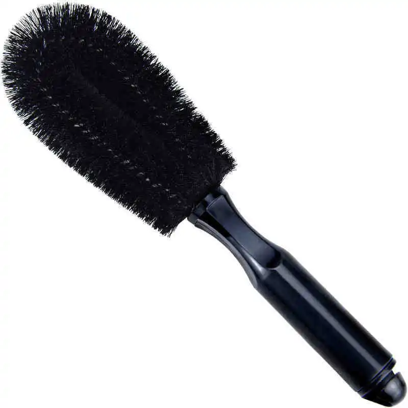 Car Wheel Cleaning Brush Profession Tire Auto Cleaning Detailing Care Wet Dry Wheel Tire Rim Clean Brush Goods Accessory