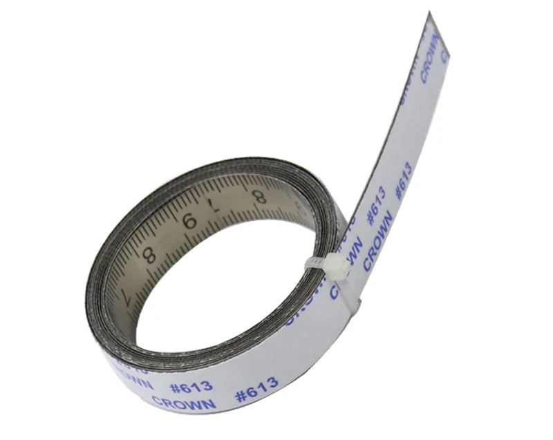 Miter Track Tape Measure Self Adhesive Metric Stainless Steel Scale Ruler 1M-6M For T-track Router Table Saw Woodworking Tool