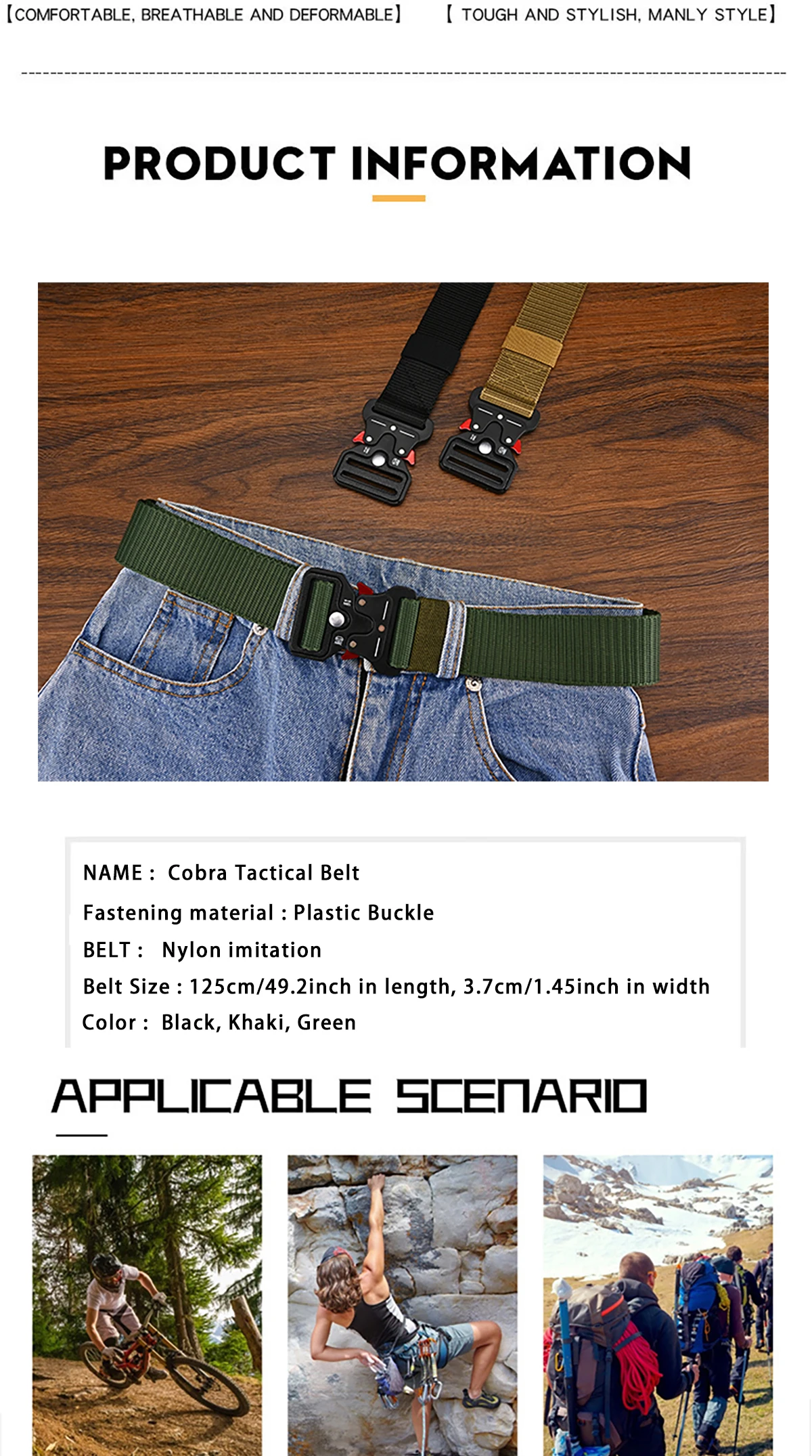 Men's Belt Outdoor Multi Function Belt High Quality Canvas For Nylon Male Luxury Belts Women's Sports Jeans Belt Neutral Belts