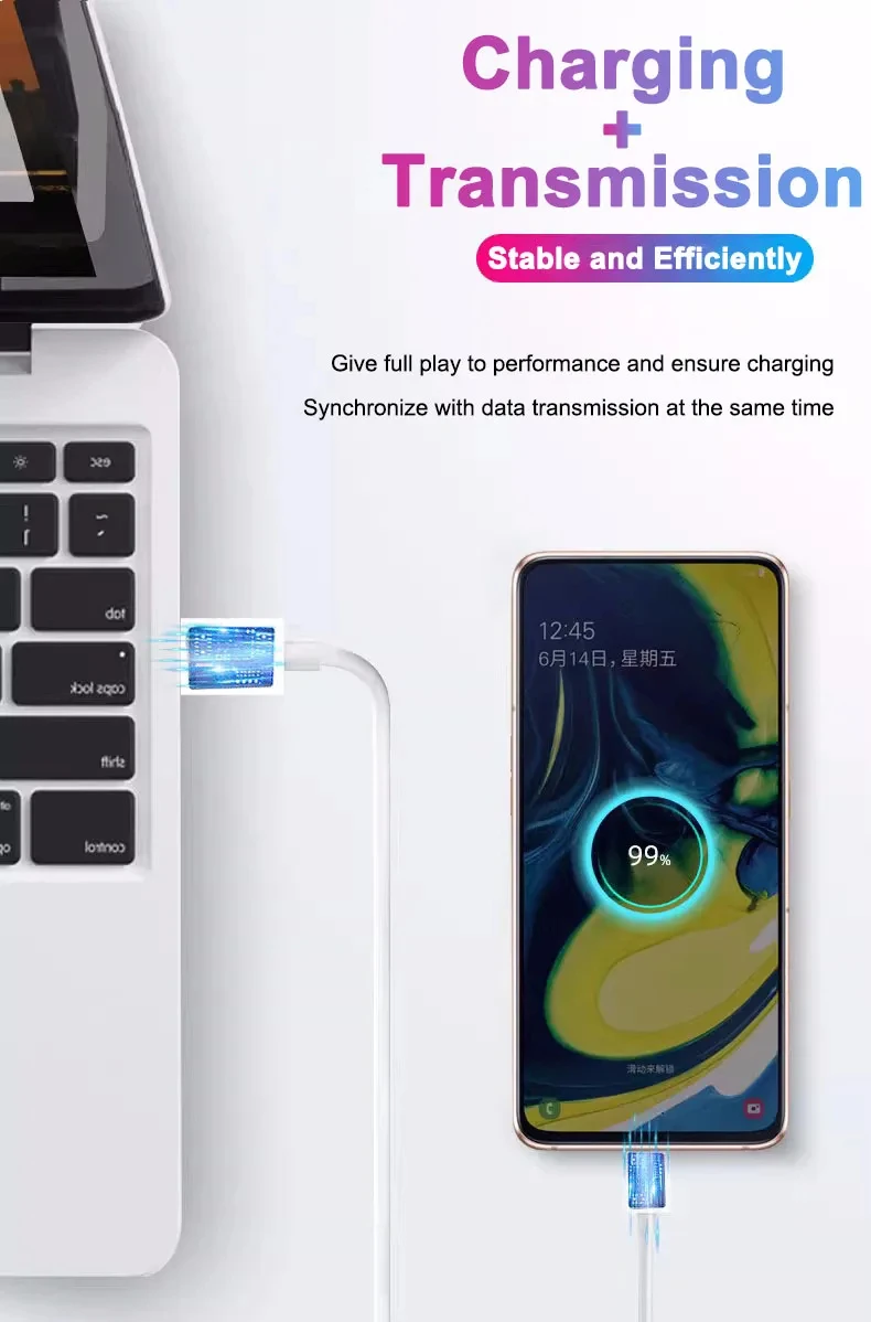 1/2PCS 25W/45W USB C Cable For Samsung Galaxy S23 S24 S25 S26 Ultra Note 10 20 A53 A54 Super Fast Charging USB Type C Data Cable