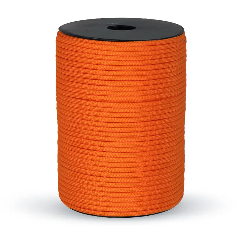 100/50M 550 Military Standard 9-Core Paracord Rope 4mm Outdoor Parachute Cord Survival Umbrella Tent Lanyard Strap Clothesline