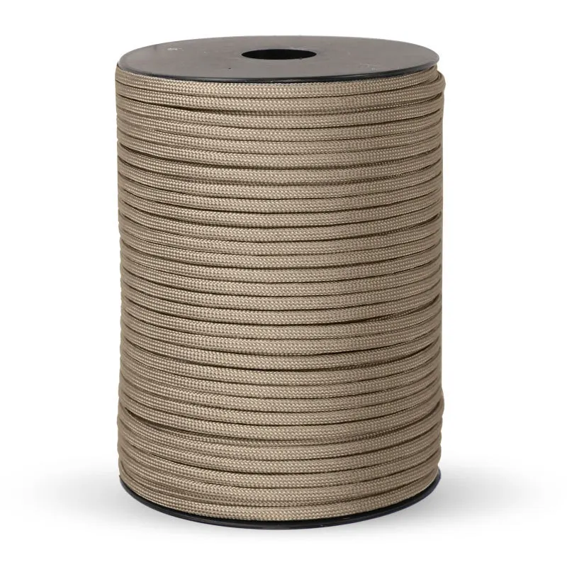 100/50M 550 Military Standard 9-Core Paracord Rope 4mm Outdoor Parachute Cord Survival Umbrella Tent Lanyard Strap Clothesline