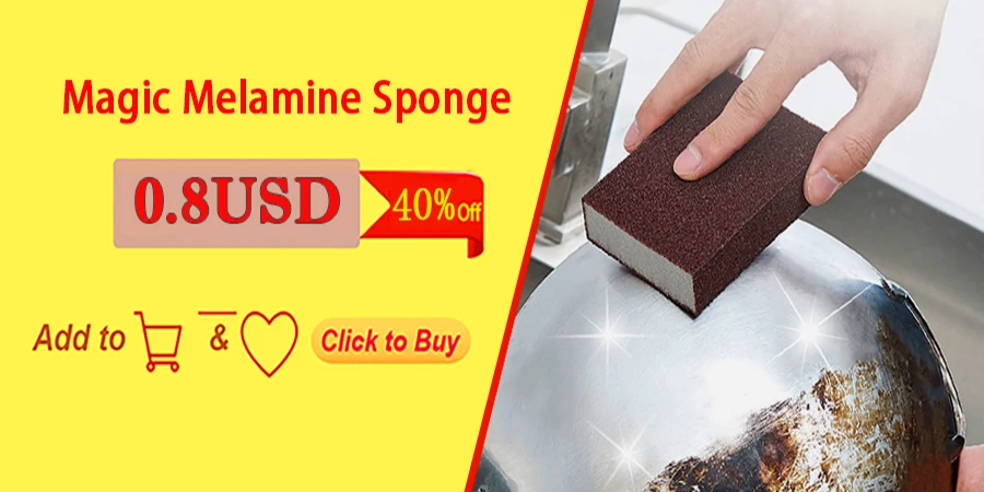 10/20/50/100Pcs Melamine Sponge Magic Sponge Eraser Eraser Cleaner Cleaning Sponges for Kitchen Bathroom Cleaning Tools 10*6*2cm