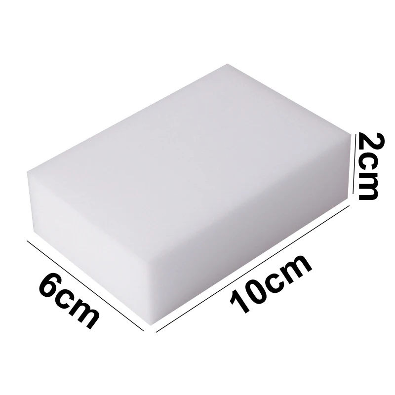 10/20/50/100Pcs Melamine Sponge Magic Sponge Eraser Eraser Cleaner Cleaning Sponges for Kitchen Bathroom Cleaning Tools 10*6*2cm