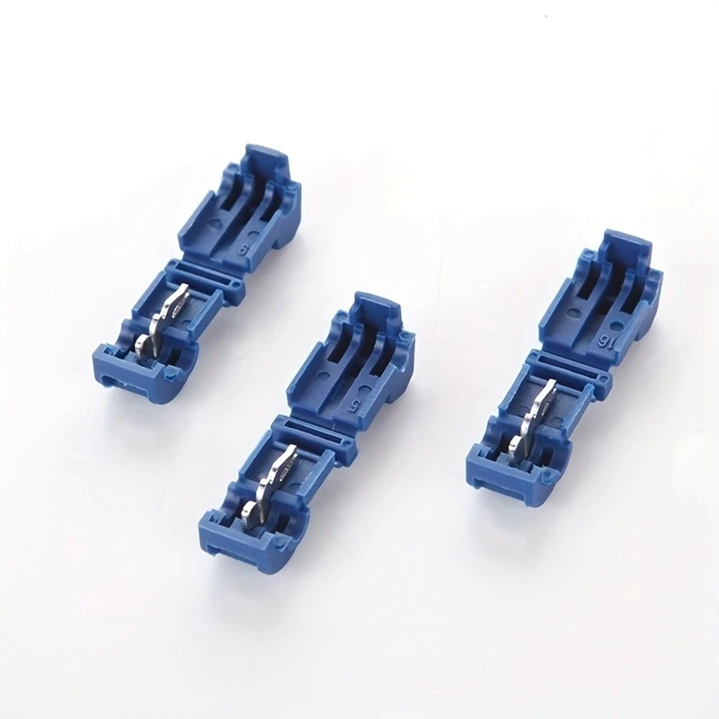 20Pairs Quick Electrical Cable Connectors Snap Splice Lock Wire Terminals Crimp