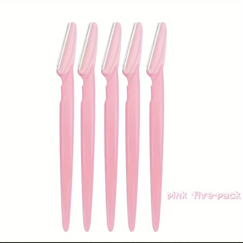 3/5/6/10/12 Piece Multi-Purpose Eyebrow Shaver Set - Gentle Facial Hair Trimmer Easy Grooming and Shaping Kit - Smooth Skin