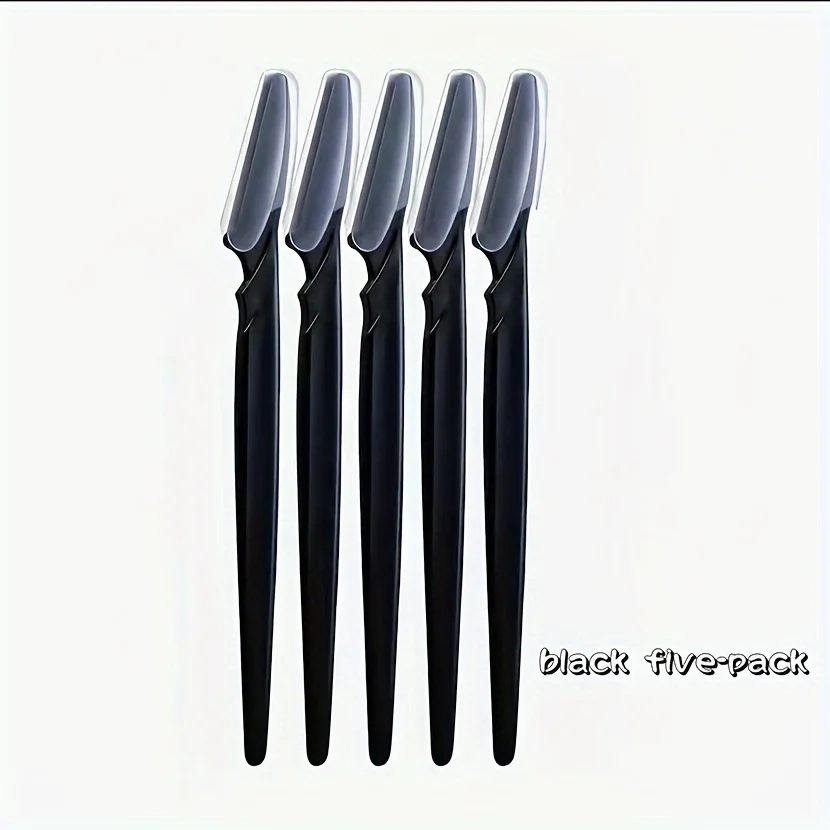 3/5/6/10/12 Piece Multi-Purpose Eyebrow Shaver Set - Gentle Facial Hair Trimmer Easy Grooming and Shaping Kit - Smooth Skin