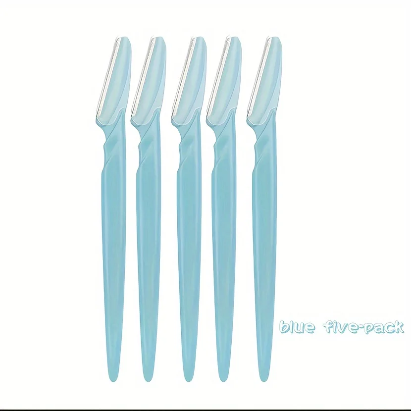 3/5/6/10/12 Piece Multi-Purpose Eyebrow Shaver Set - Gentle Facial Hair Trimmer Easy Grooming and Shaping Kit - Smooth Skin