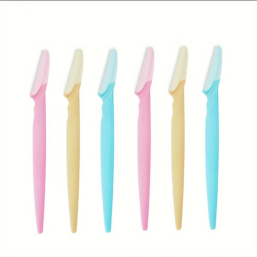 3/5/6/10/12 Piece Multi-Purpose Eyebrow Shaver Set - Gentle Facial Hair Trimmer Easy Grooming and Shaping Kit - Smooth Skin