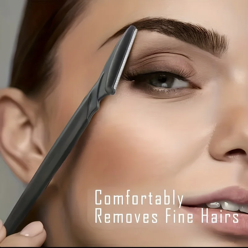 3/5/6/10/12 Piece Multi-Purpose Eyebrow Shaver Set - Gentle Facial Hair Trimmer Easy Grooming and Shaping Kit - Smooth Skin