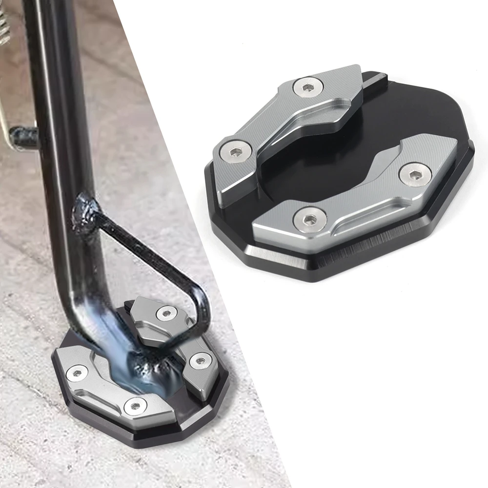 Kickstand Side Stand Extension Pad Enlarger Plate For Yamaha Nmax Yamaha AEROX155 Nvx155 XMAX 250 300 Nmax 155 Nmax Accessories