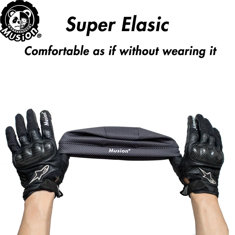 Musion Head Cover Original Design Motorcycle Helmet Inner Cap Sweat-absorbing High-stretch Outdoor Sports Cap