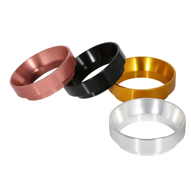 58/53/51MM Commercial Barista Tamper & Dosing Ring Kit | Aluminum Portafilter Accessories for Espresso Coffeeware Tools 58mm Tam