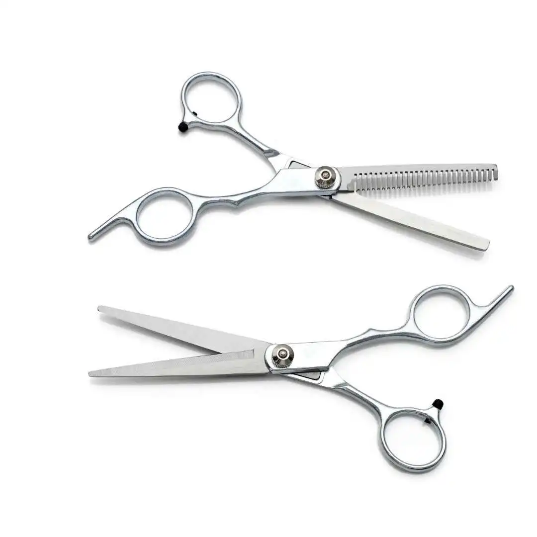 Professional Barber Scissors Accessories Shop 6 Inch Hairdressing Hair Haircut Cutting Thinning Tools Salon Hairdresser's Set