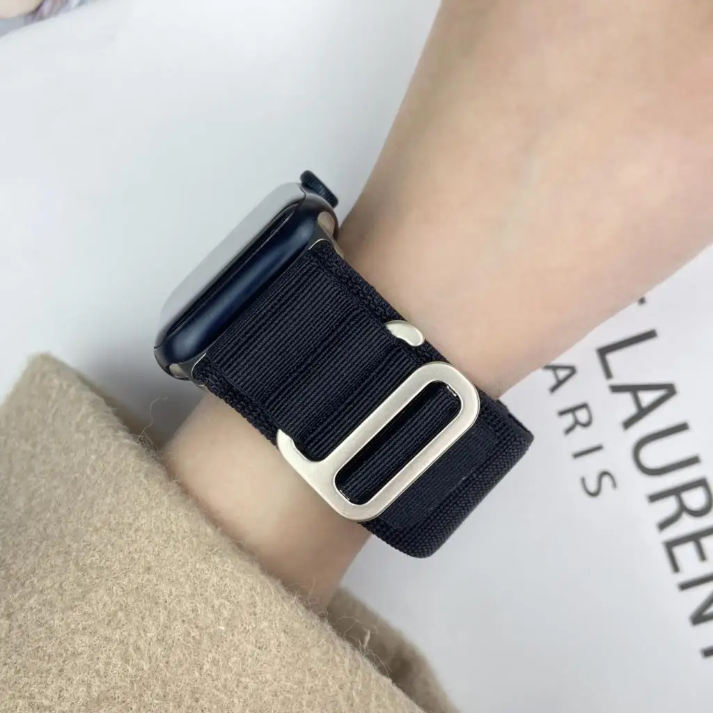 Alpine Loop Strap for Apple Watch Ultra 4 3 2 Band 49mm 46mm 45mm 44mm 42mm 41mm 40mm Bracelet iWatch Series 12 11 10 SE 9 8 7 6