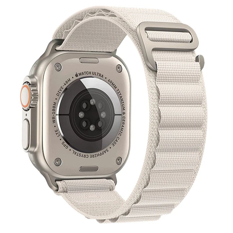 Alpine Loop Strap for Apple Watch Ultra 4 3 2 Band 49mm 46mm 45mm 44mm 42mm 41mm 40mm Bracelet iWatch Series 12 11 10 SE 9 8 7 6