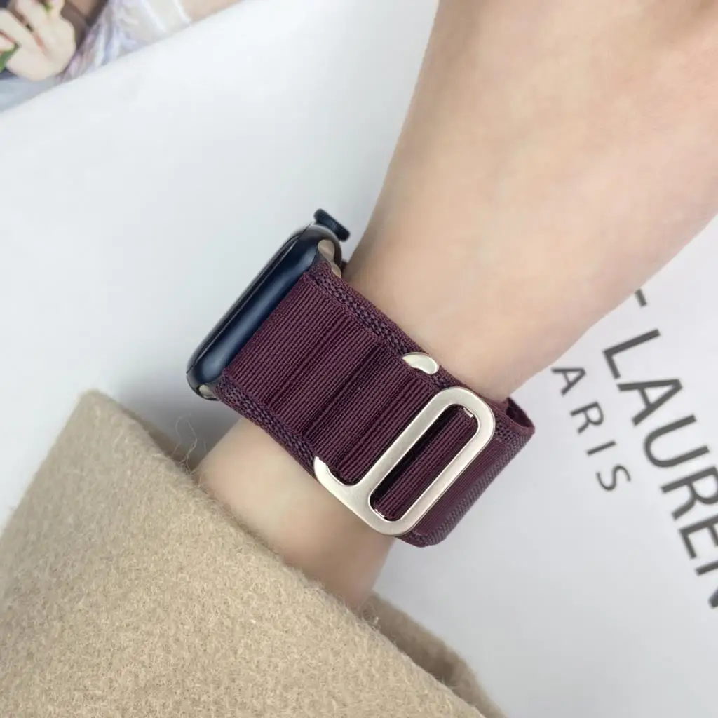 Alpine Loop Strap for Apple Watch Ultra 4 3 2 Band 49mm 46mm 45mm 44mm 42mm 41mm 40mm Bracelet iWatch Series 12 11 10 SE 9 8 7 6