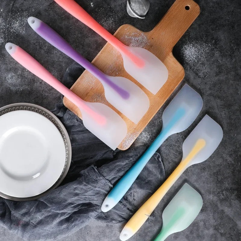 Kitchen Utensils Kitchens Heat Pastry Mini Resistant Baking Bar. Spatula Accessories Bakeware Translucent Cream Silicone Tools