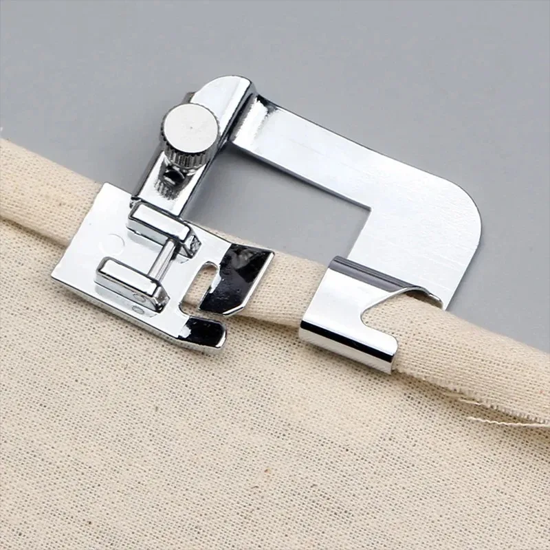 Sewing Hemming Set 1/3Pcs Wide Hem Foot 1Pc Or 3Pcs Narrow Rolled Hem Presser Feet For Brother Singer Low Shank Sewing Machines