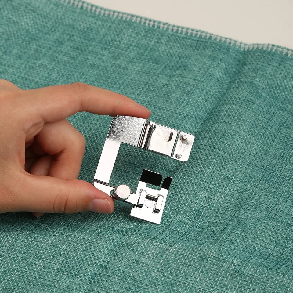 Sewing Hemming Set 1/3Pcs Wide Hem Foot 1Pc Or 3Pcs Narrow Rolled Hem Presser Feet For Brother Singer Low Shank Sewing Machines
