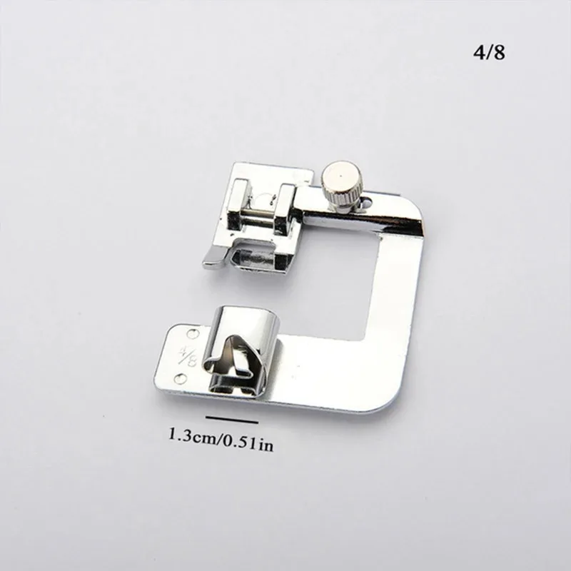 Sewing Hemming Set 1/3Pcs Wide Hem Foot 1Pc Or 3Pcs Narrow Rolled Hem Presser Feet For Brother Singer Low Shank Sewing Machines