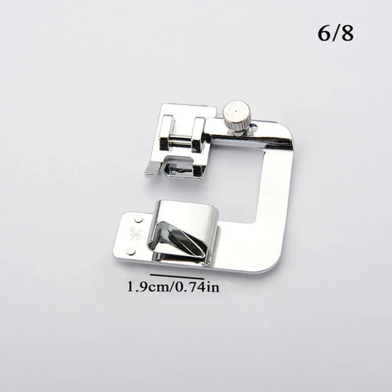 Sewing Hemming Set 1/3Pcs Wide Hem Foot 1Pc Or 3Pcs Narrow Rolled Hem Presser Feet For Brother Singer Low Shank Sewing Machines