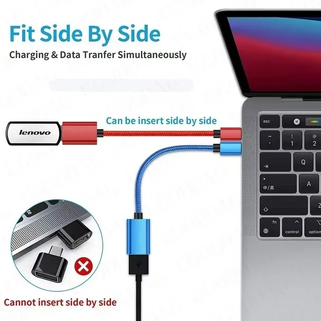 USB-C To USB OTG Adapter Cable USB Type C Male to USB Female Cable Adapter OTG Cable Converter For Xiaomi Samsung MacBook Pro