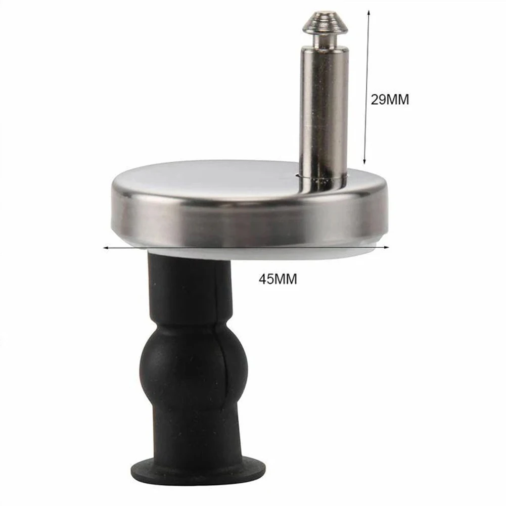 2x Toilet Seat Hinges Top Close Soft Release Quick Fitting Heavy Duty Hinge Pair Hinge Screw Toilet Accessories Hardware