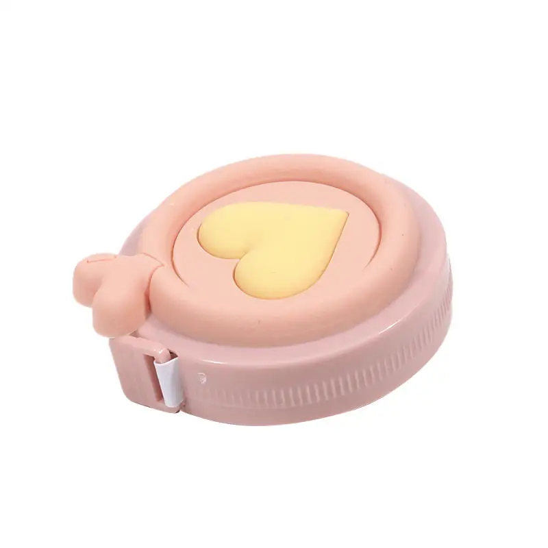 1.5M Soft Tape Measure Tailor's Tape With Snap Fasteners Body Measuring Double-sided Ruler For Needlework Sewing Tool NEW