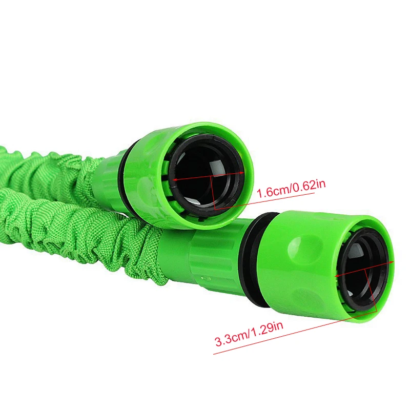 25FT-200FT Garden Hose Expandable Magic Water Pipes Home Garden Daily Watering Tools High-Pressure Car Wash Cleaning Water Gun
