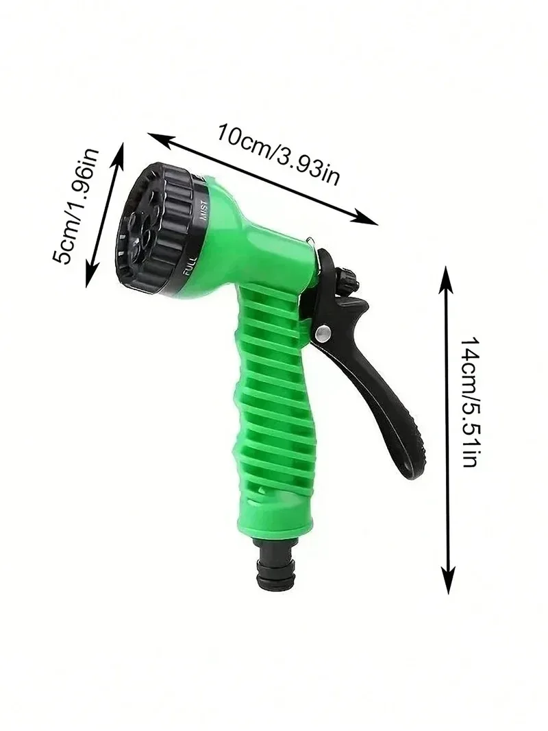 25FT-200FT Garden Hose Expandable Magic Water Pipes Home Garden Daily Watering Tools High-Pressure Car Wash Cleaning Water Gun
