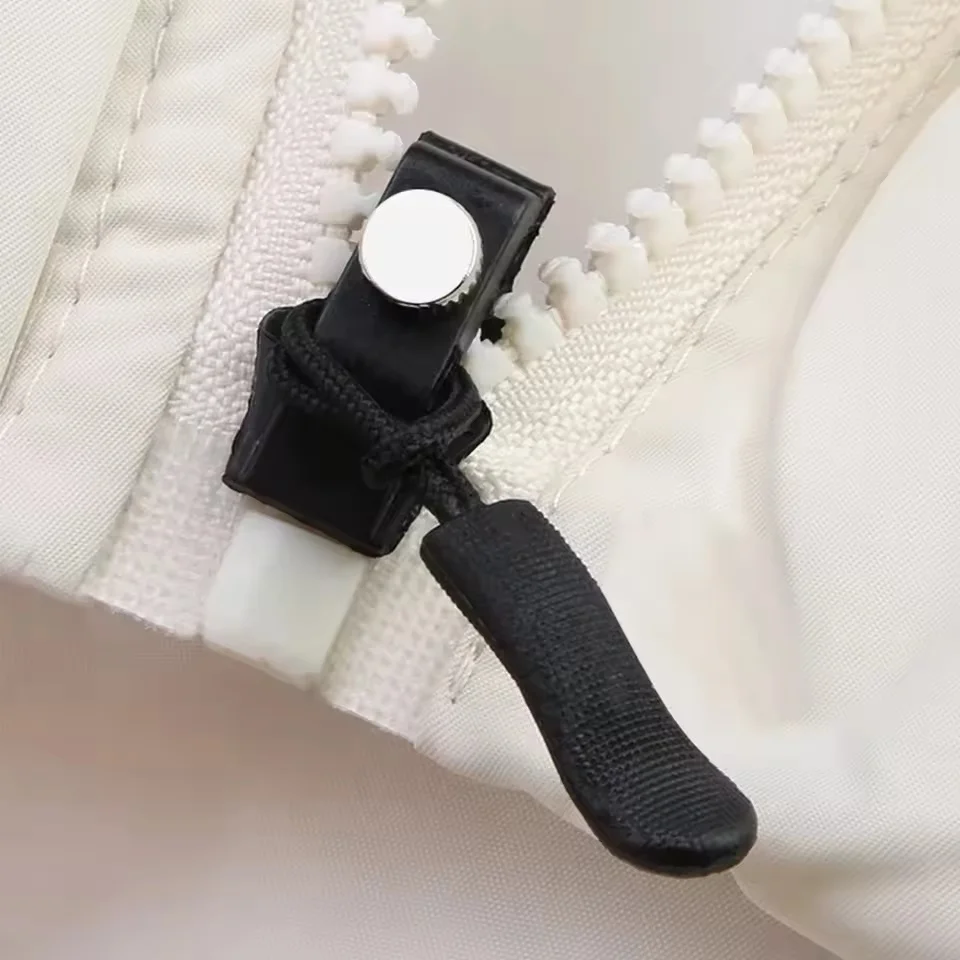 3-12Pcs Universal Zipper Repair Kit Quick Instant Detachable Zipper Head Replacement Zipper Slider Pull Jacket Bags Coat DIY Sew