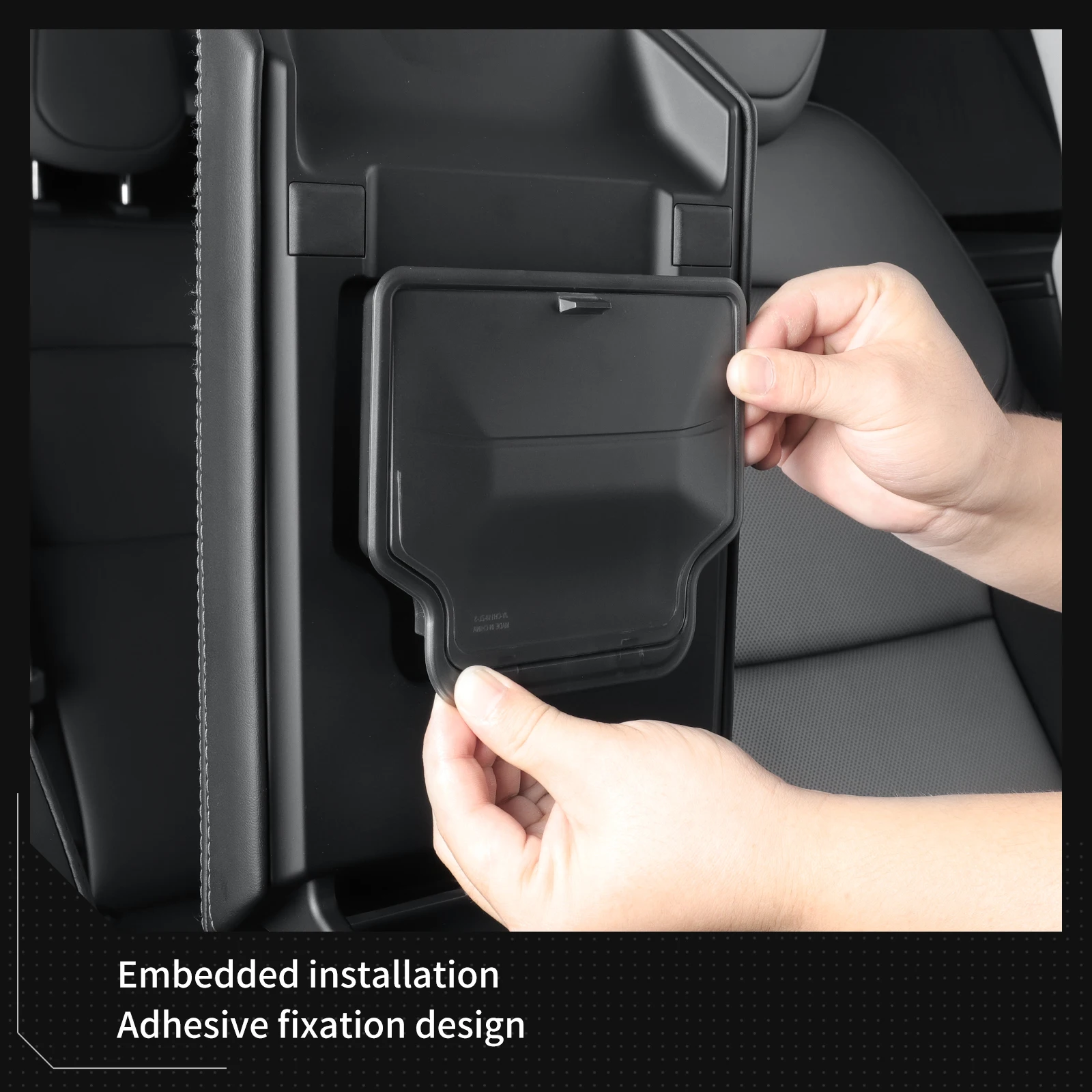 LUCKEASY for Tesla Model 3 Highland/Model Y Juniper 2025 2026 Car Armrest Box Hidden Storage Box Center Console Storage Case