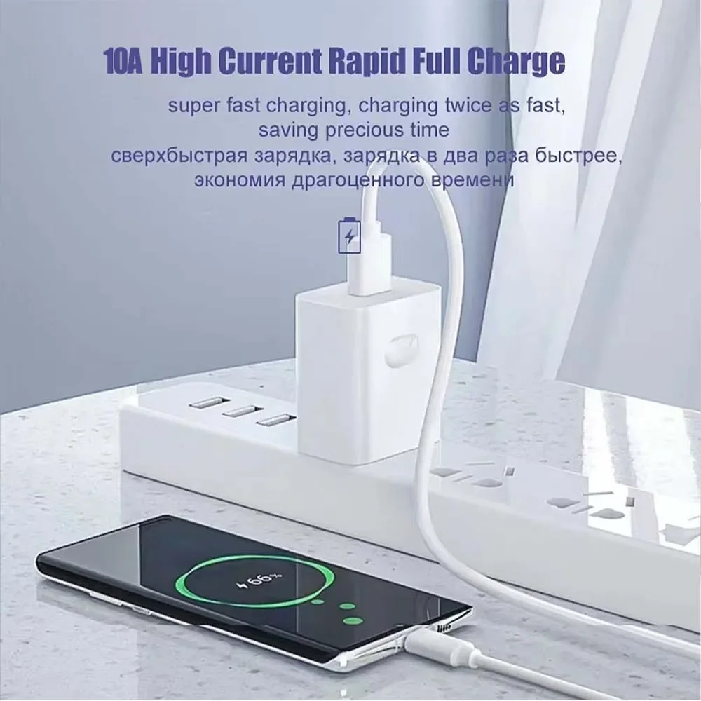 3PCS 100W 6A Super Fast Charger Cable Fast USB Type C Charging Data Cord Quick Charger Cable Type C Charger Fast Charging